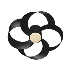 8706 Люстра потолочная-вентилятор ROSE