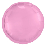 Шар фольгированный Круг 45 см (Розовый)