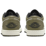 Jordan 1 Low Black Toe Medium Olive