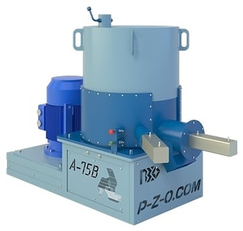 Агломератор ПЗО PZO-A-75B-01 с ременным приводом и ручным раскрытием