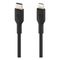 Кабель Belkin BoostCharge Lightning - USB-C 1м черный (CAA003BT1MBK)