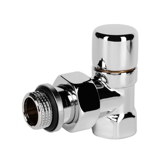 Набор термостатический для радиатора угловой Royal Thermo Design 1/2quot;М30х1,5 (Хром) купить в Москве и Московской области по низкой цене с доставкой по России — (2) Набор термостатический для радиатора угловой Royal Thermo Design 1/2quot;М30х1,5 (Хром) — (2)