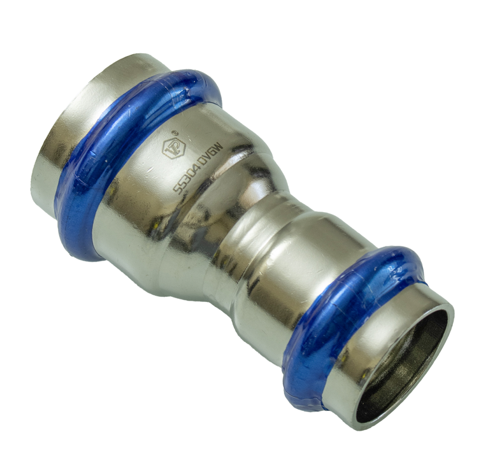 НЕРЖ Муфта переходная 35*28  "VER-PRO"  (30/5шт)