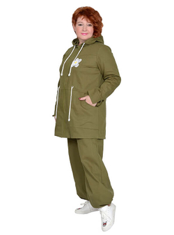 Джинсовые брюки Луговые цветы