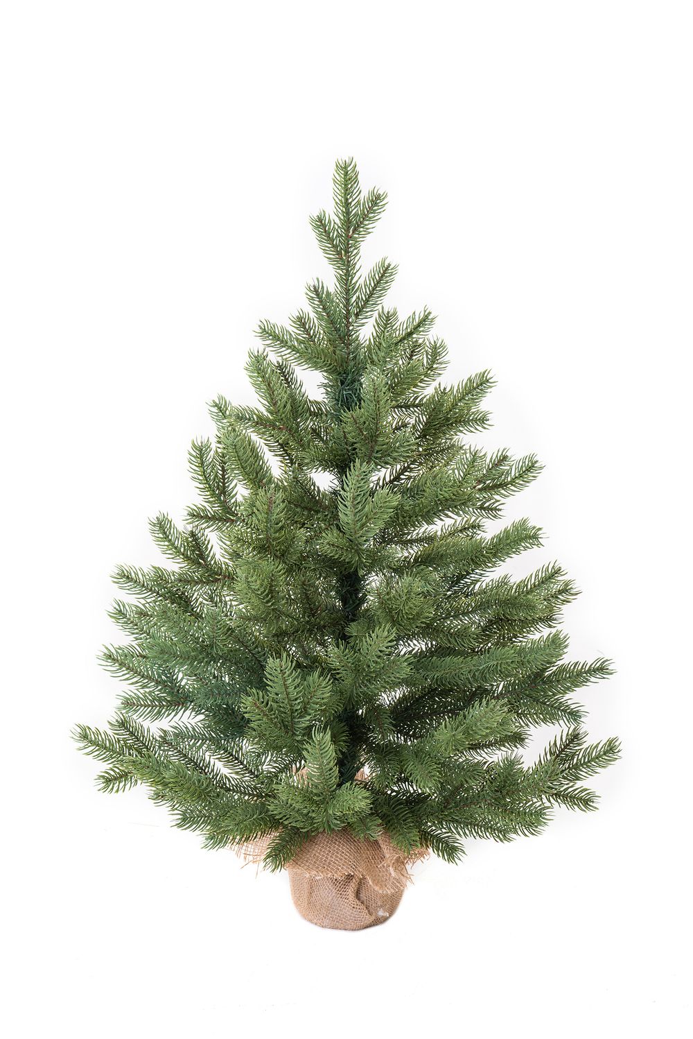 Искусственная настольная елка "Графская" (Литая хвоя) высота 60 см / 90 см