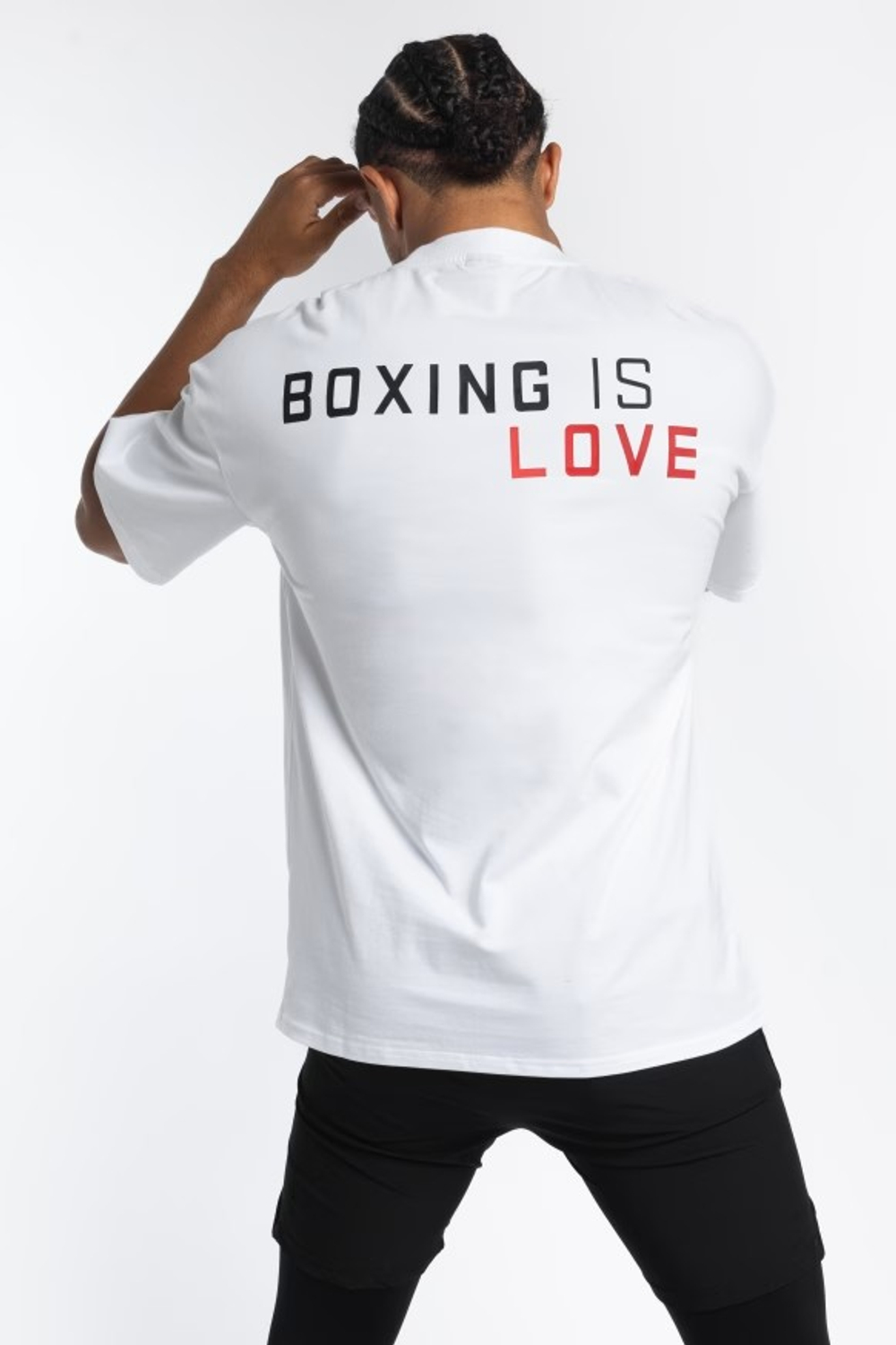 Футболка BOXRAW Boxing Is Love белая