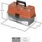 Ящик для снастей NISUS Tackle Box трехполочный оранжевый (N-TB-3-O)