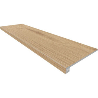 Комплект (Ступень AV02(33x160) непол. (прям.бортик)без насечек+Подступенок(14.5x160)