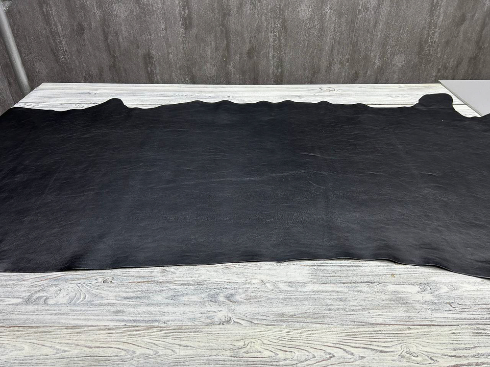 Grizzly Nero (1,4-1,6 мм), цв. Черный, натуральная кожа