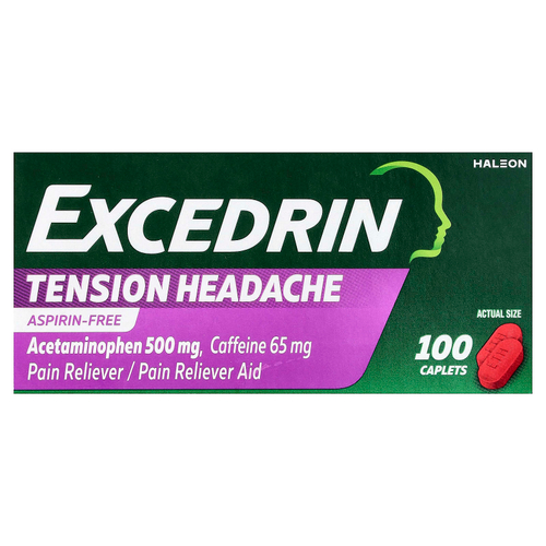 Excedrin, Головная боль от напряжения`` 100 капсул