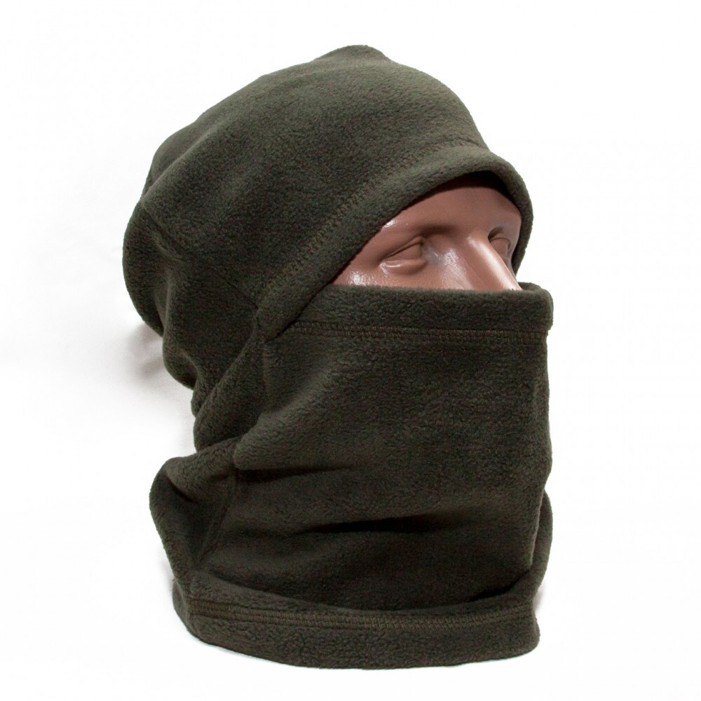 Балаклава флисовая олива
