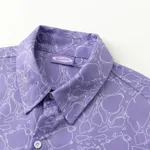 Рубашка Ymkashix Kelp фиолетовая