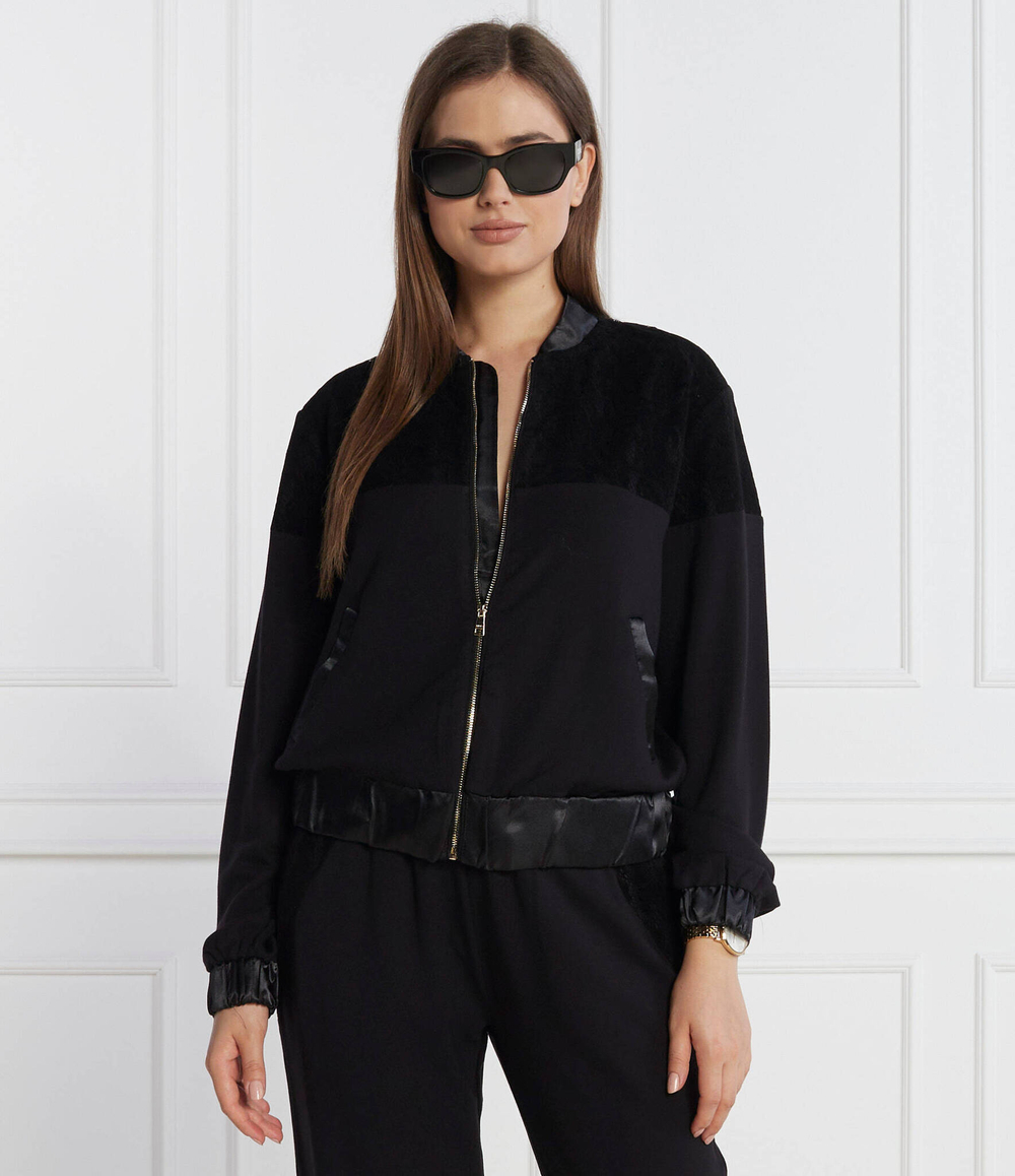 Кружевная Худи Liu Jo Rose - черный(5F3103 FS576)