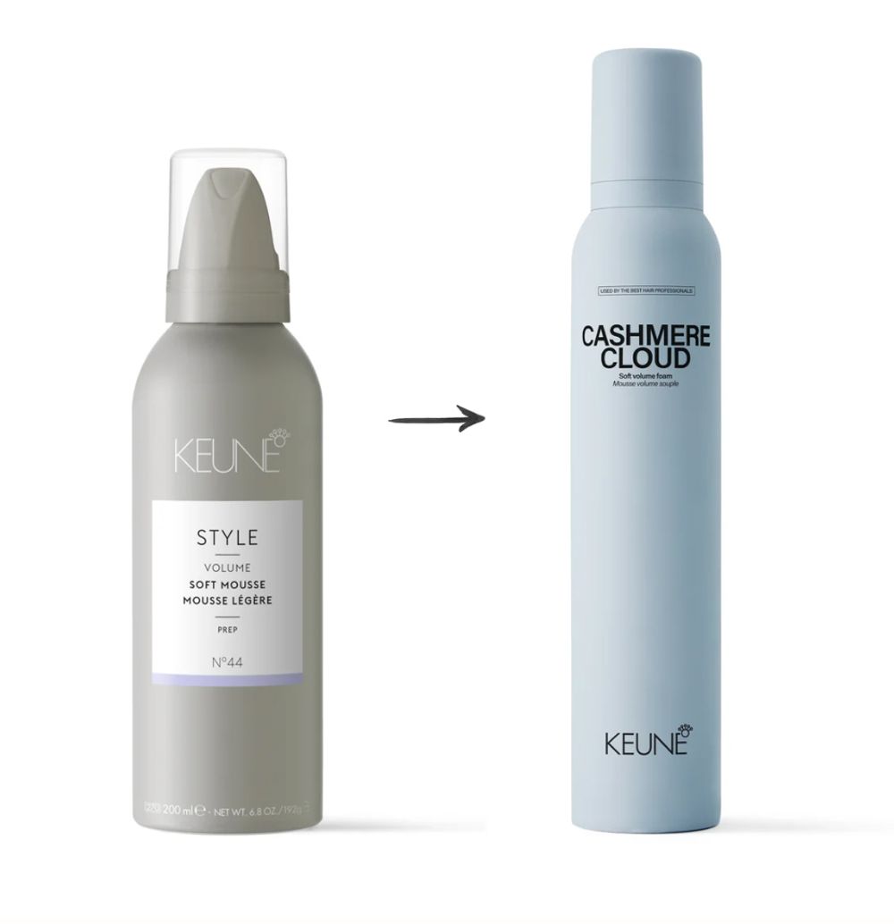 Keune Мусс софт для объема и защиты Кашемировое облако Cashmere Cloud 200 мл