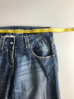 Джинсы Angelo Mozzillo прямого кроя, маркировка 38, визуально на 44 размер