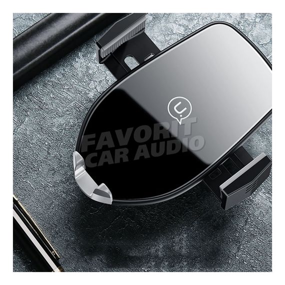 Держатель Usams US-CD72 воздуховод бесп. QI зарядка Уценка