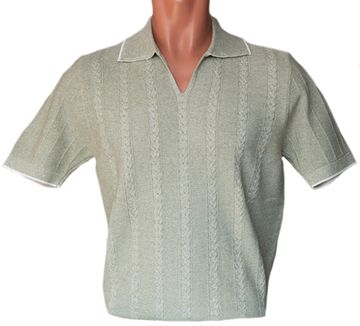 Футболка Поло из хлопка и льна MeleCL (Турция). Р-ры 46-52