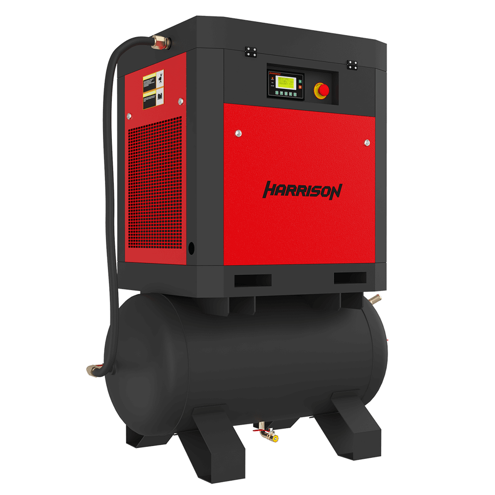 HRS-942600T3 Винтовой компрессор с ресивером Harrison: 2600 л/мин; 10 бар; 18,5 кВт