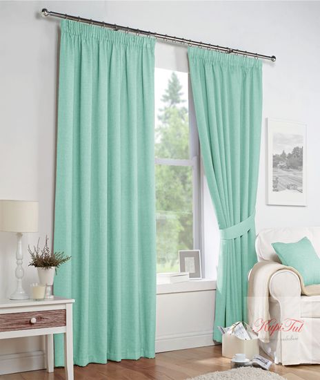 Длинные шторы. Палермо (тиффани). Плотные шторы канвас.