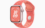 Умные чаыс Apple Watch S9 (2023) 41mm Pink Aluminium Case with Magic Ember Nike Sport Band M/L (MR9N3)