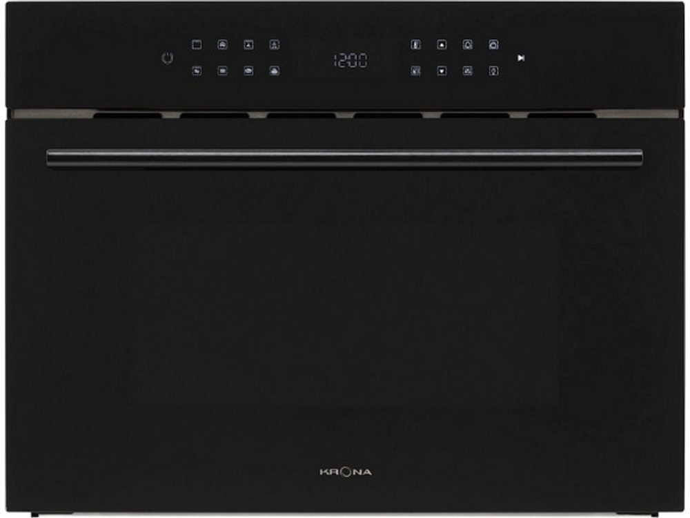 СВЧ-печь KRONA ONYX 45H mw BL/BL встраиваемая