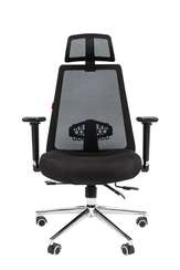 Офисное кресло Chairman 535 Россия LUX ткань черный/черный