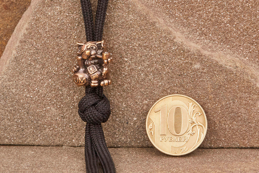 Бусина на темляк Йохокот от мастерской Крымская бронза