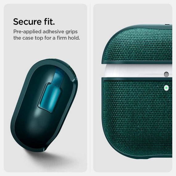 Чехол Spigen Urban Fit для AirPods 4 (ACS08650) Midnight Green