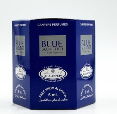 Духи масляные мужские Blue seduction, 6 мл