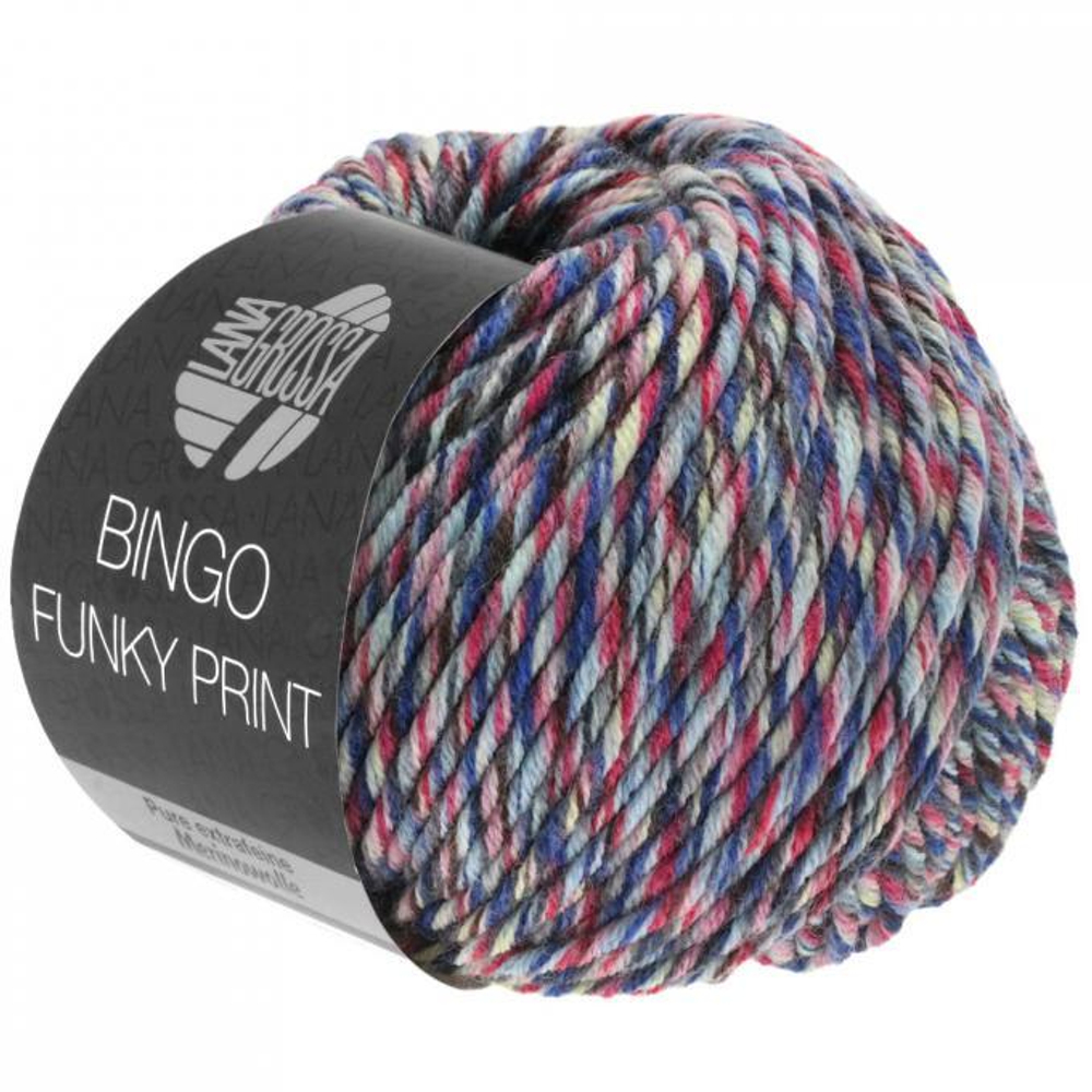 -50% Lana Grossa Bingo Funky Print | 5x50г