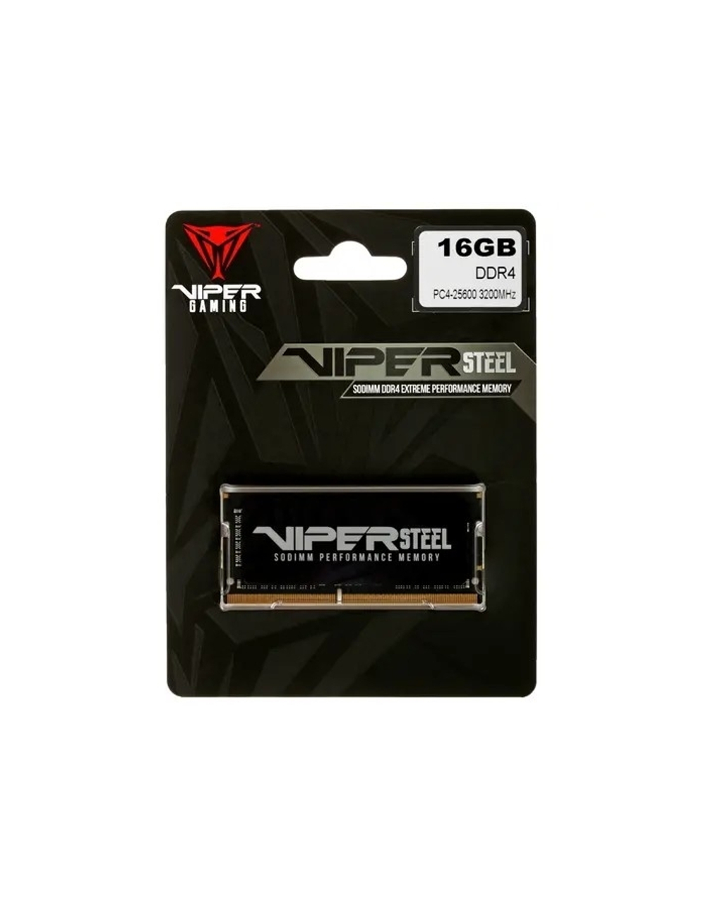 Оперативная память Память DDR4 16Gb 3200MHz Patriot PVS416G320C8S Steel Series RTL PC4-25600 CL22 SO-DIMM 260-pin 1.2В single rank