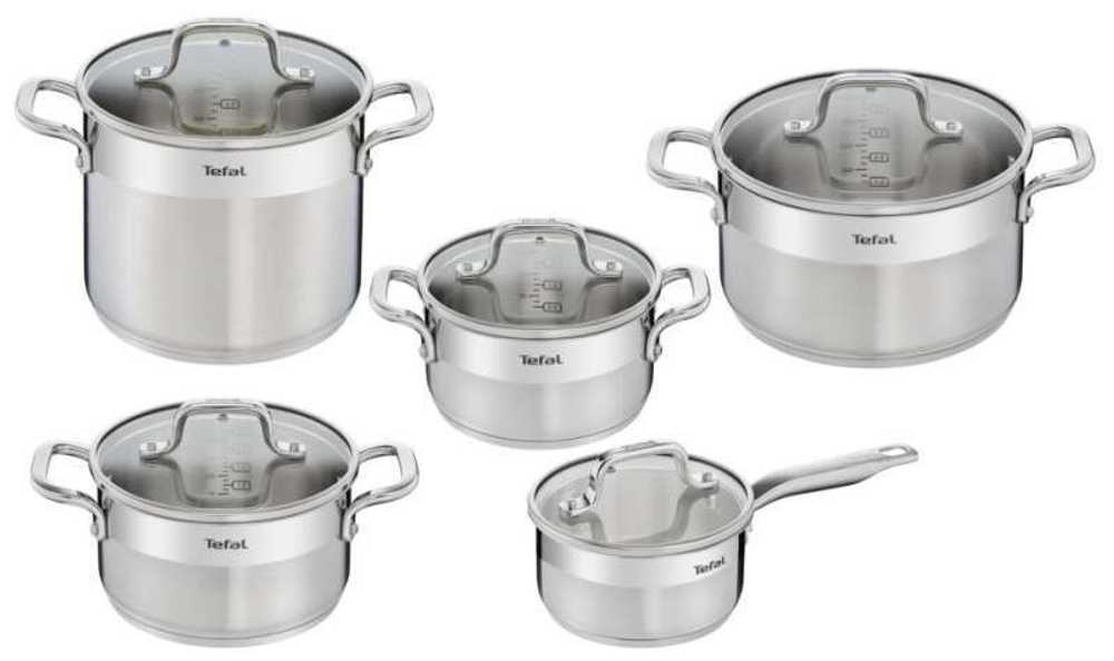Набор посуды Tefal Classica 16/18/20/22/24 см E495SA55