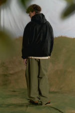 Худи Called a Garment Voyageur St Zip "Jet Black"