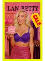 Бюстгальтер гладкий с косточками большие размеры