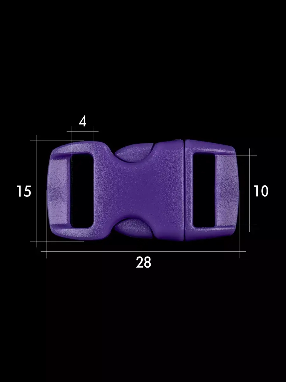 Фастекс пластиковый 10 мм - 10 штук