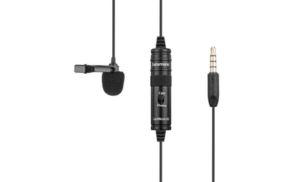 Микрофон петличный Saramonic LavMicro U2 с кабелем 6 м, разъем 3,5 мм TRRS