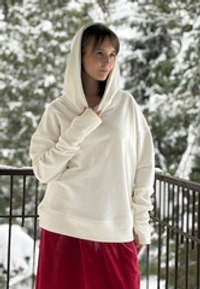 Худи /айвори / унисекс / петля