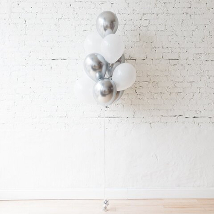 Сет "Silver+White Chrome" 10 шт.