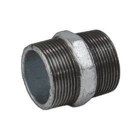 Ниппель прямой, оцинкованный, Fittex PLUS