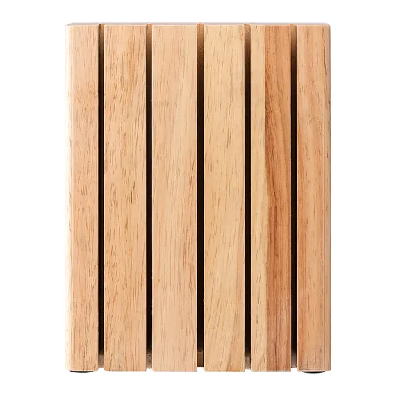 Подставка для ножей hevea, светлое дерево