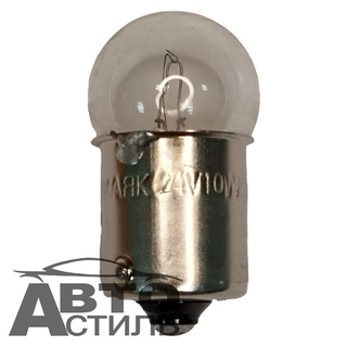 Автолампа  Р 24-10 (R10W) габарит (BA15s) Маяк ORIGINAL PRO ОЕМ #02416/10