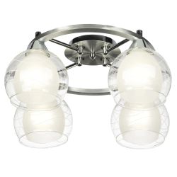 Citilux Буги CL157142 Люстра потолочная Алюминий Хром