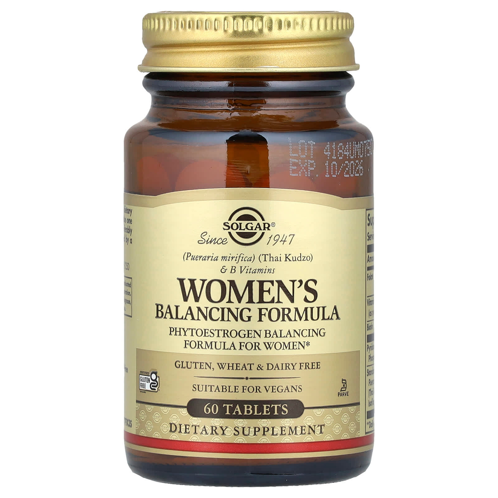 Solgar, средство для восстановления баланса для женщин, 60 таблеток