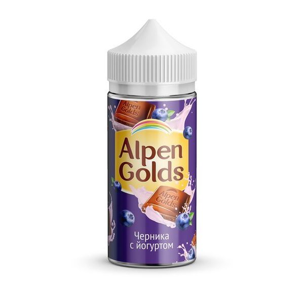 Купить Alpen Golds - Черника с йогуртом 100 мл