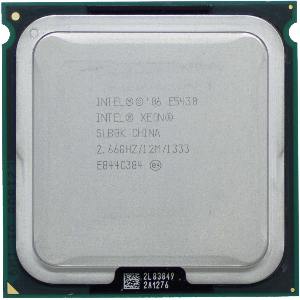 Процессор Intel Процессор Xeon E5430 2666Mhz (1333/2x6Mb/1.225v) Socket LGA771 SLANU