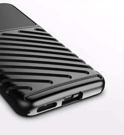Противоударный мягкий чехол для OnePlus Nord 2 5G, серия Onyx (высокие защитные свойства) от Caseport