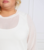 блузка ortisei plus size Persona by Marina Rinaldi - белый(1922012)