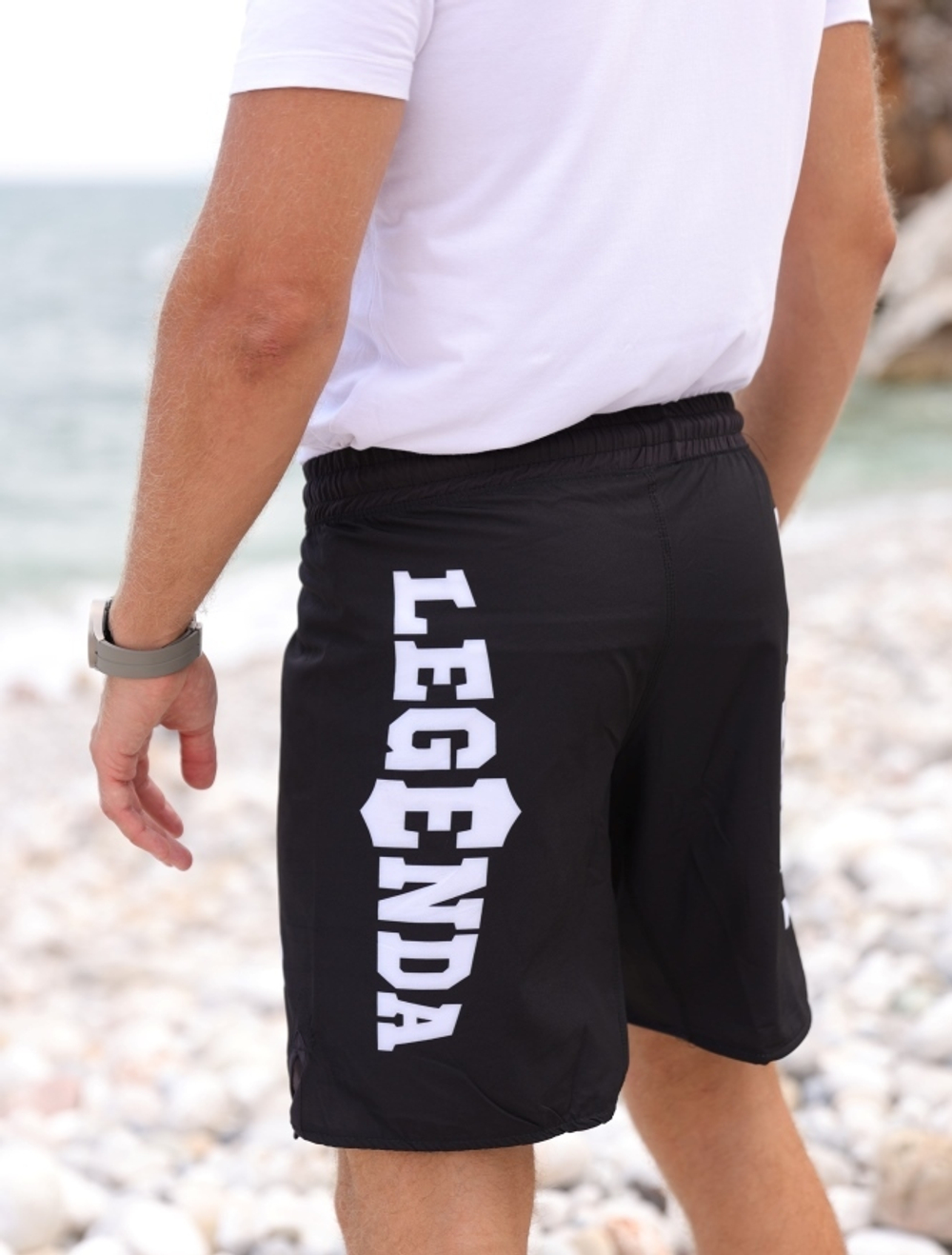 Шорты спортивные тренировочные Legenda Меч черный