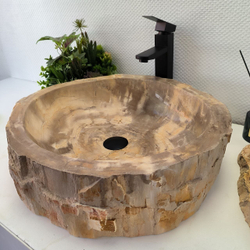 Раковина из окаменелого дерева Fossil Basin OD-02358 53*48*15 см