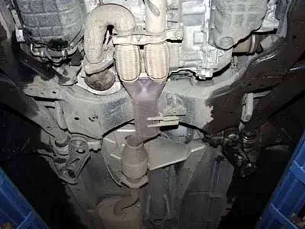 Защита картера и КПП Sheriff для Nissan Murano I (Z50) 2002-2008 арт.15.0503